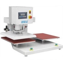 QS-T4050  computer automatic  pneumatic double work table heat transfer press machine T shirt printing machine